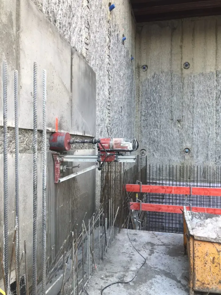 Kernbohrungen in der Arnulfpost
