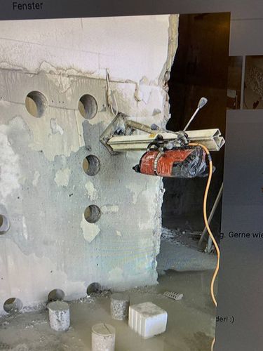 Diamanttechnik im Einsatz bei Betonbohr- und Sägearbeiten